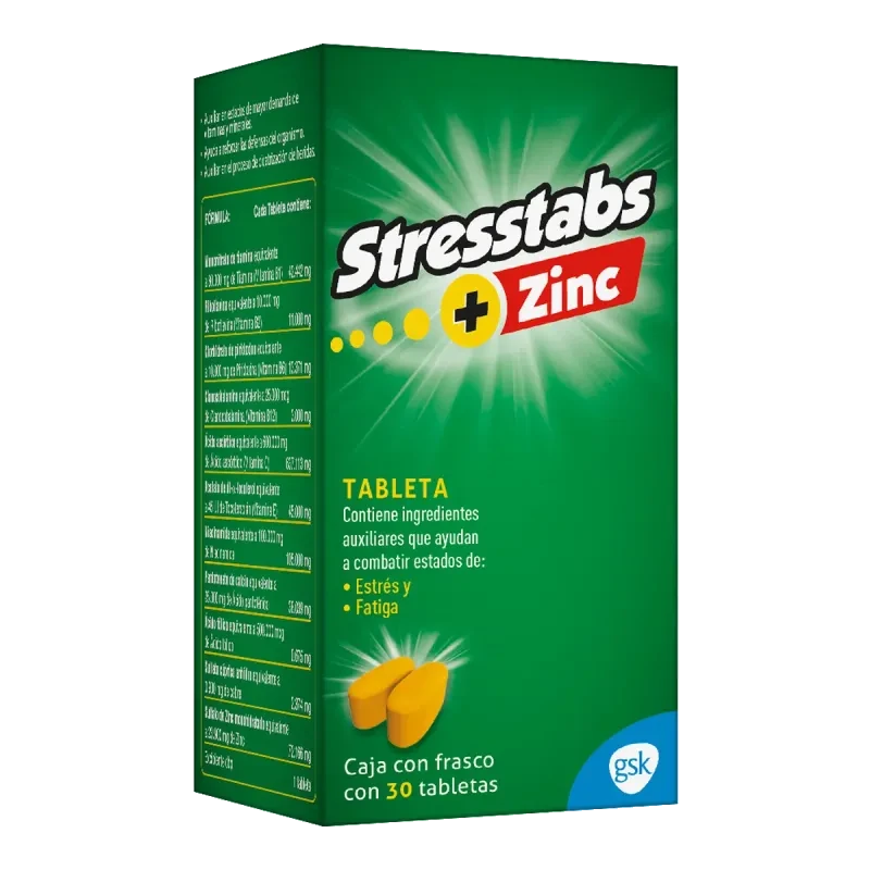 STRESSTABS 600 ZINC 30 TAB