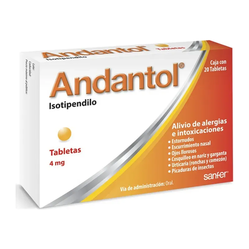 ANDANTOL 4 MG 20 TAB