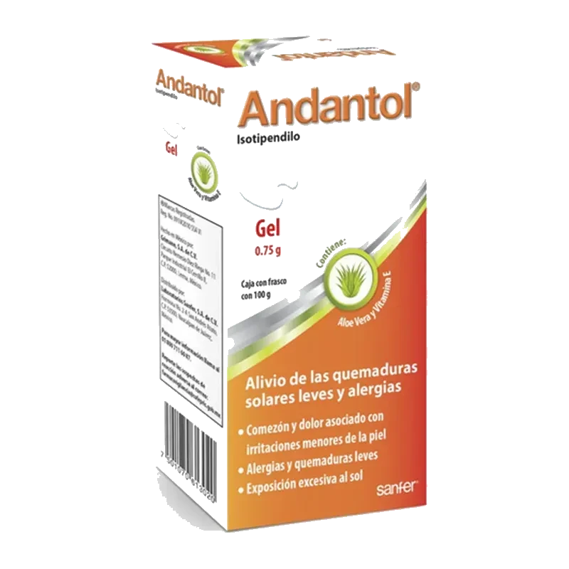ANDANTOL 0.75G FCO 100G GEL