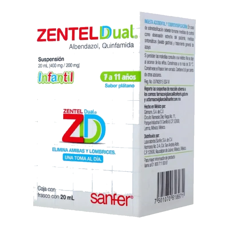 ZENTEL DUAL 400