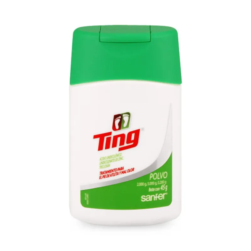 Ting-Ir Tratamiento Para Pie De Atleta En Polvo 45 g
