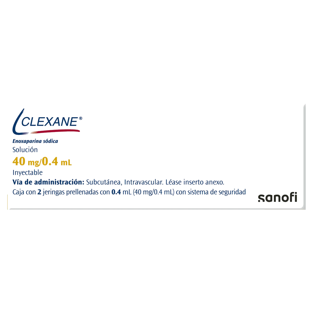 CLEXANE 40MG