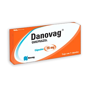 DANOVAG (OMEPRAZOL 20MG) 7CAPS