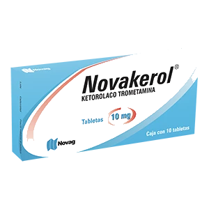 NOVAKEROL (KETOROLACO 10MG) 10TAB