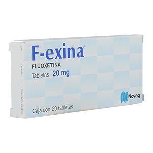 F-EXINA (FLUOXETINA 20MG) 20TABS