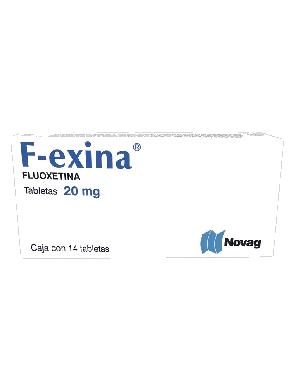 F-EXINA (FLUOXETINA 20MG) 14TABS