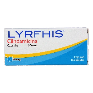 LYRFHIS (CLINDAMICINA 300MG) 16CAPS