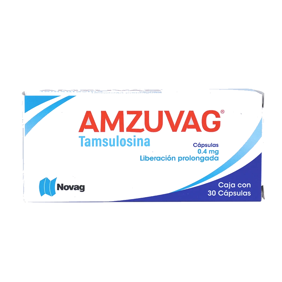 AMZUVAG (TAMSULOSINA 0.4MG) 30CAPS
