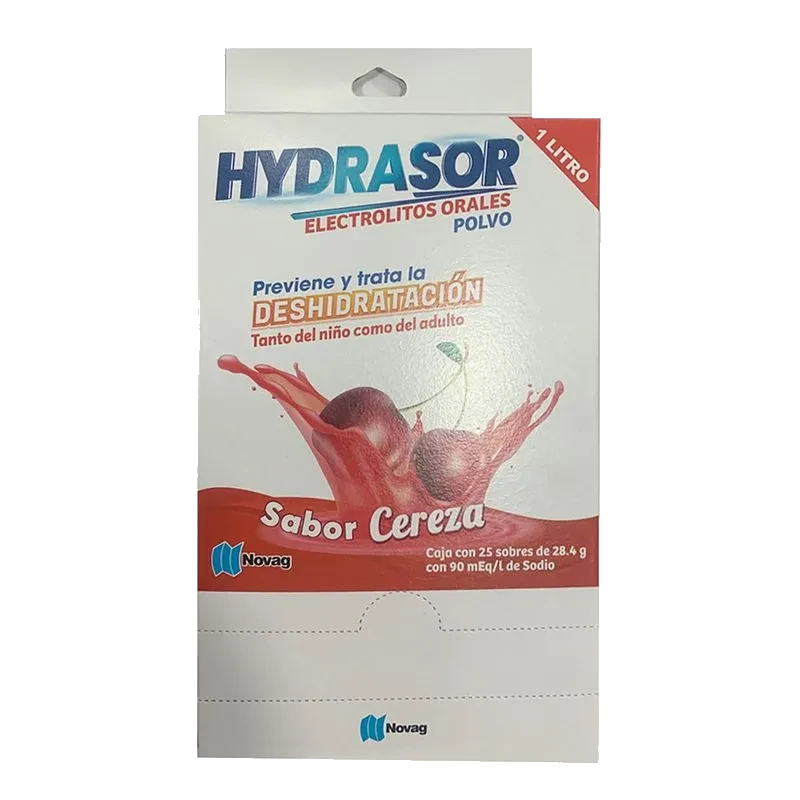 HYDRASOR CEREZA 25 SOBRES 28.4 G