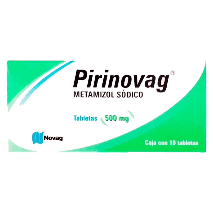 PIRINOVAG 10 TAB 500 MG