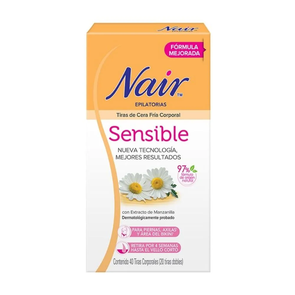 DEPIL NAIR FAC C-FRIA SENS 40TIRA