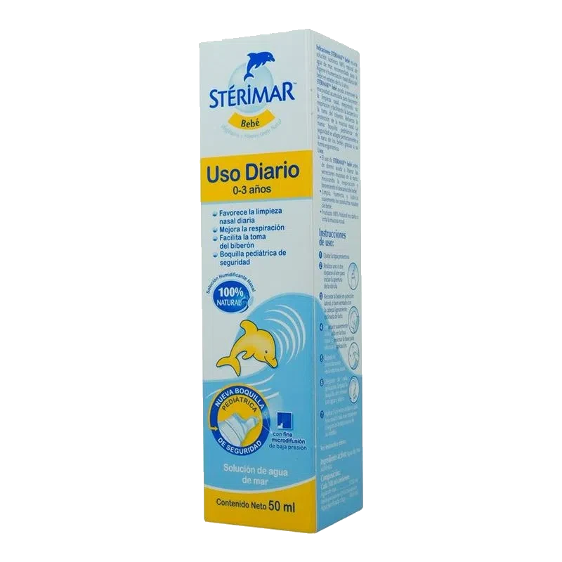 STERIMAR USO DIARIO 0-3 AÑOS SPRAY NASAL 50ML *C&D*