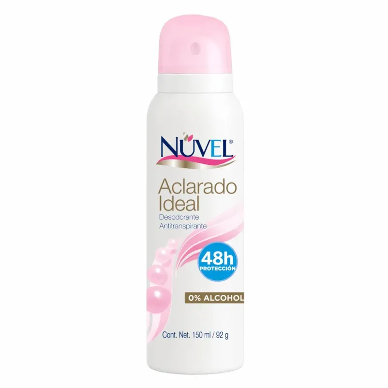 Desodorante Antitranspirante Nuvel Aclarado Ideal 150 Ml
