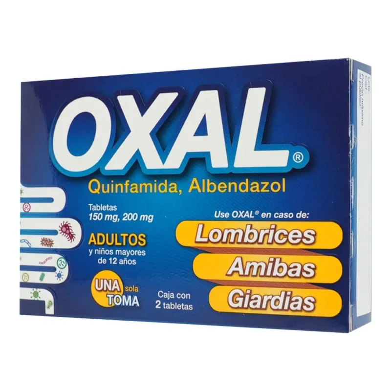 Oxal 150/200 Mg 2 Tabletas