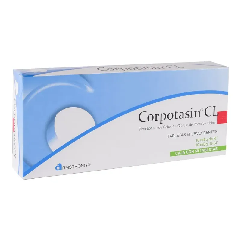 CORPOTASIN CL 2 TUBOS DE 25TABS
