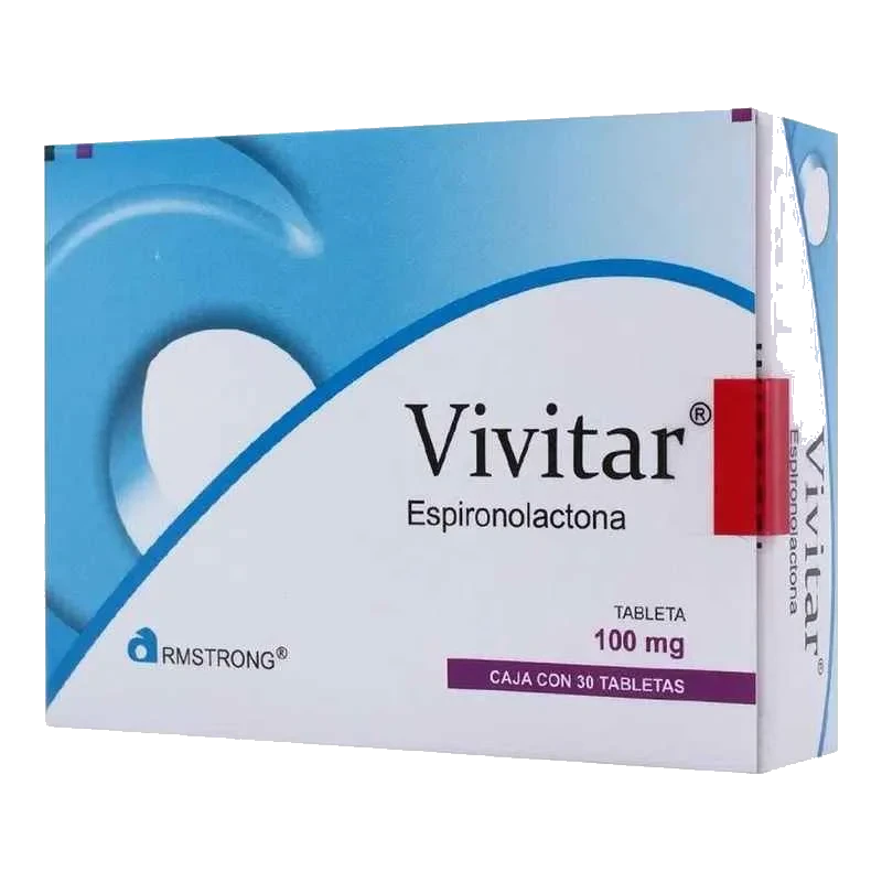 Tabletas Vivitar de 100mg Caja con 30 Tabletas
