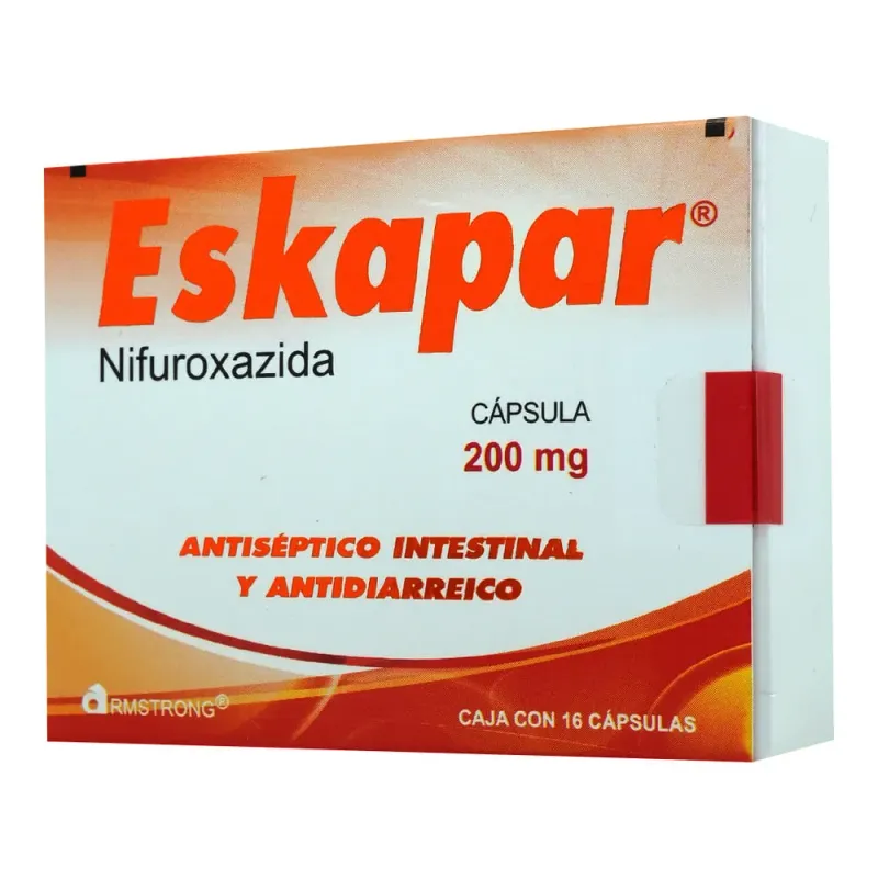 ESKAPAR (NIFUROXAZIDA 200MG) 16CAPS