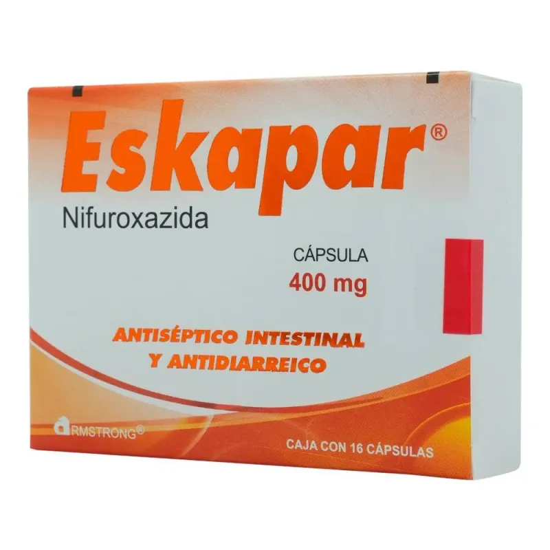 ESKAPAR (NIFUROXAZIDA 400MG) 16CAPS