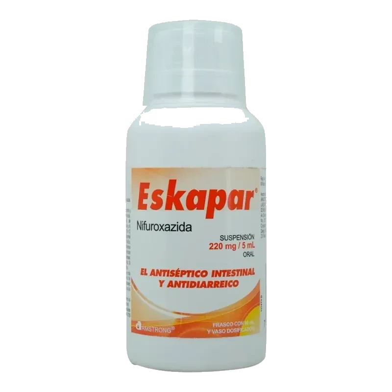 ESKAPAR(NIFUROXAZIDA 220MG/5ML)90ML SUSP