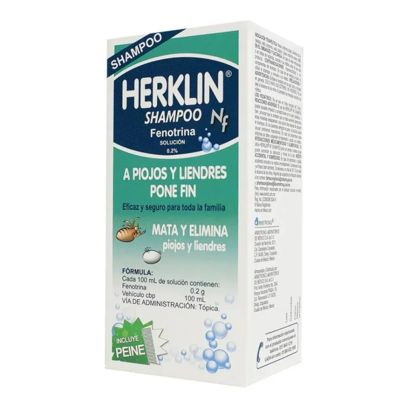 HERKLIN NF 0.2% SOLUC 60ML *ARM*