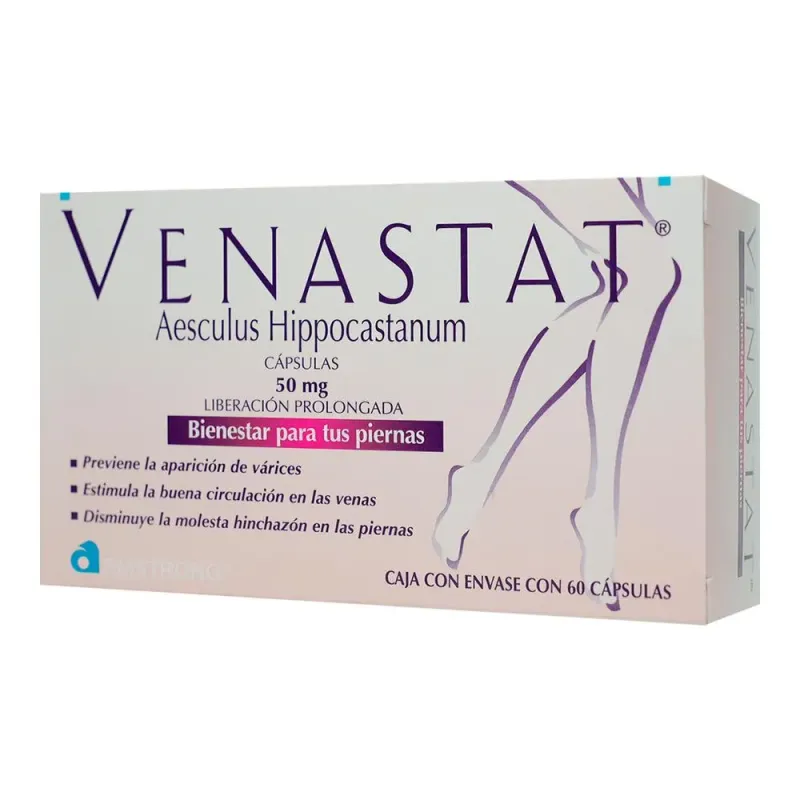VENASTAT 50 MG LP 60 CAPS