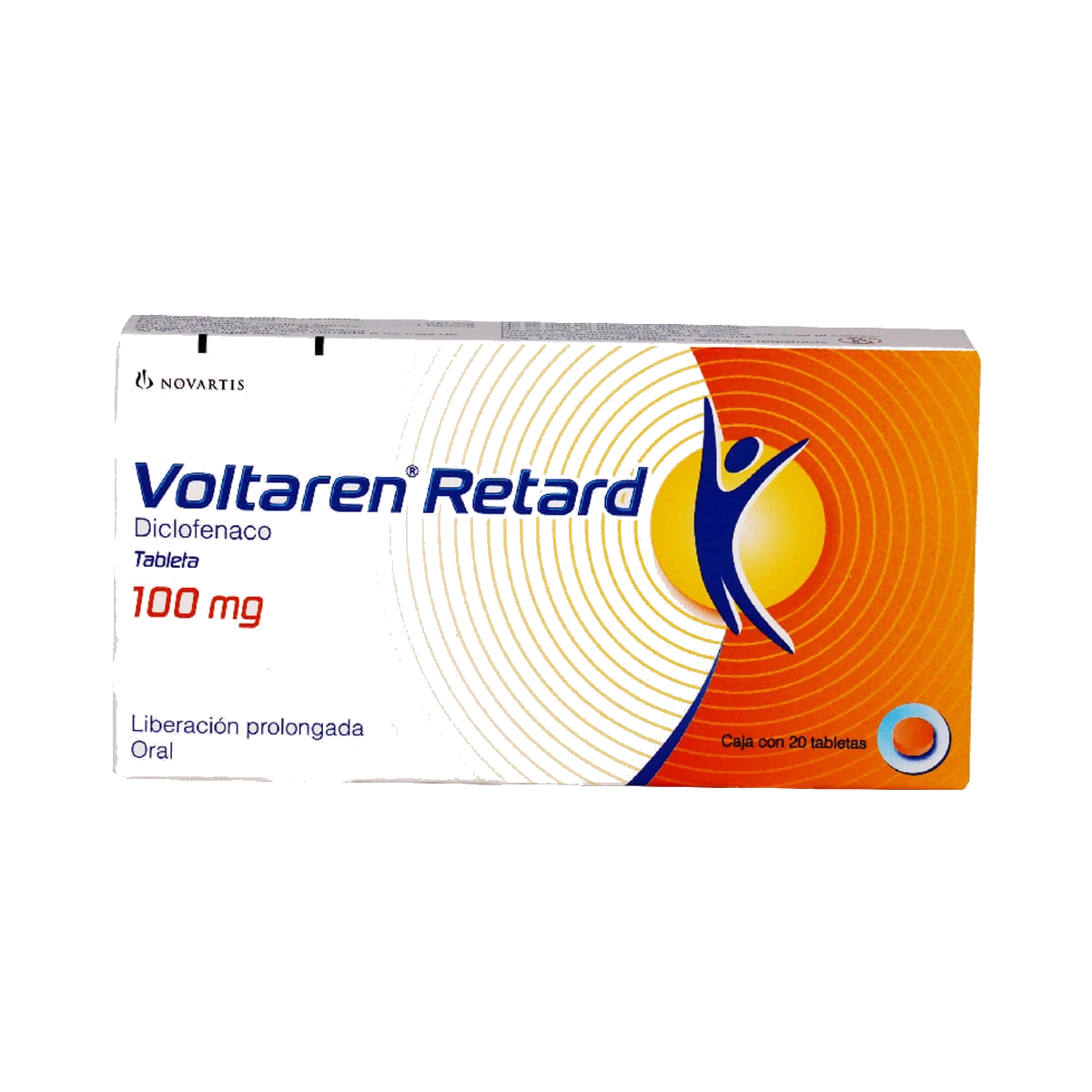 VOLTAREN RETARD 100MG 20 GRAG