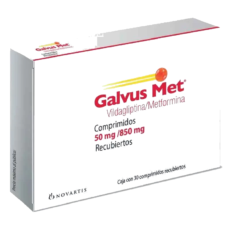 Galvus-Met 50/850 Mg 30 Comprimidos Recubiertos