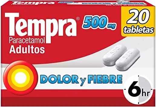 TEMPRA 500MG TAB C/20 *REC*