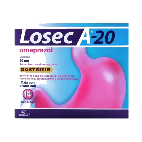 LOSECA-20 20 MG 14 CAPS