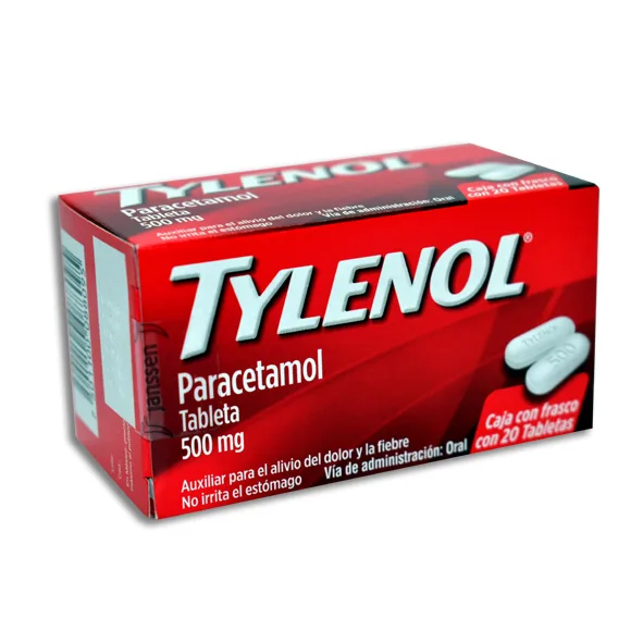 TYLENOL 500MG TAB C/20 *JAN*