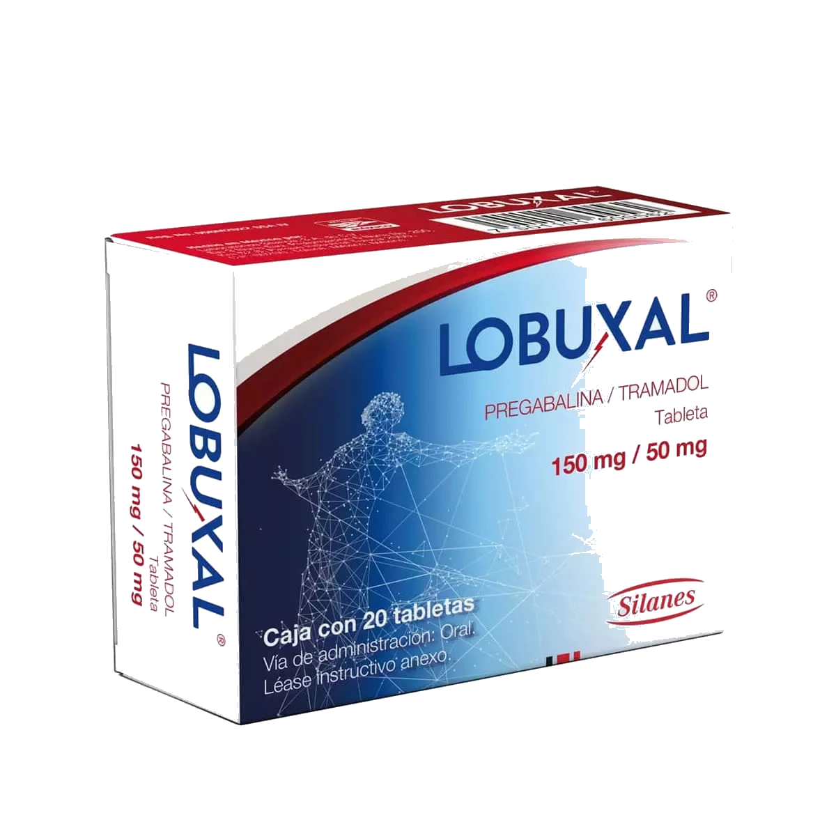 Lobuxal 150/50 Mg 20 Tabletas