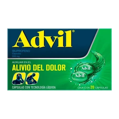 ADVIL FAST-GEL 200 MG CAPS 20