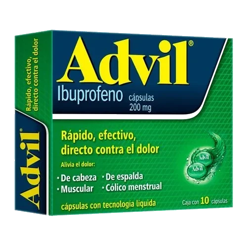 ADVIL FAST-GEL 200 MG CAPS 10