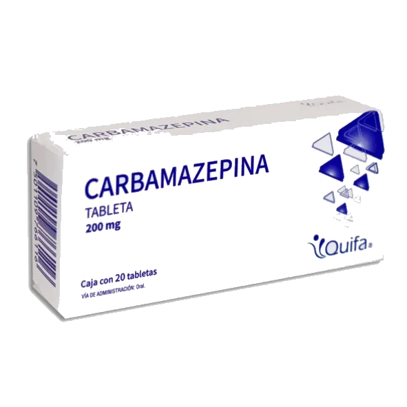 CARBAMAZEPINA 20 TAB 200 MG