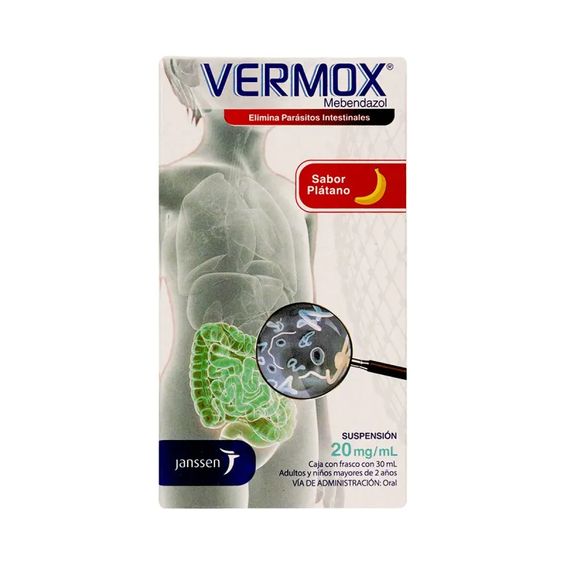 VERMOX SUSP 30 ML