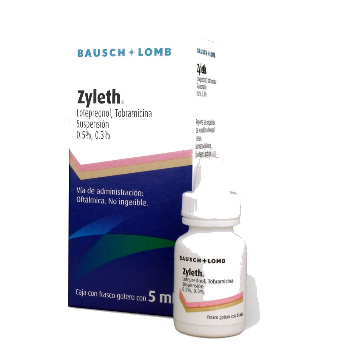 Zyleth 0.5%/0.3% Oftálmico 5 Ml Suspensión