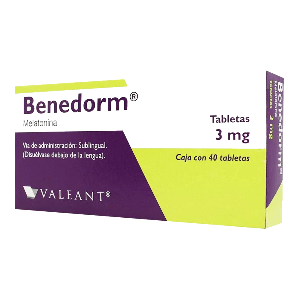 BENEDORM 40 TAB SL 3 MG