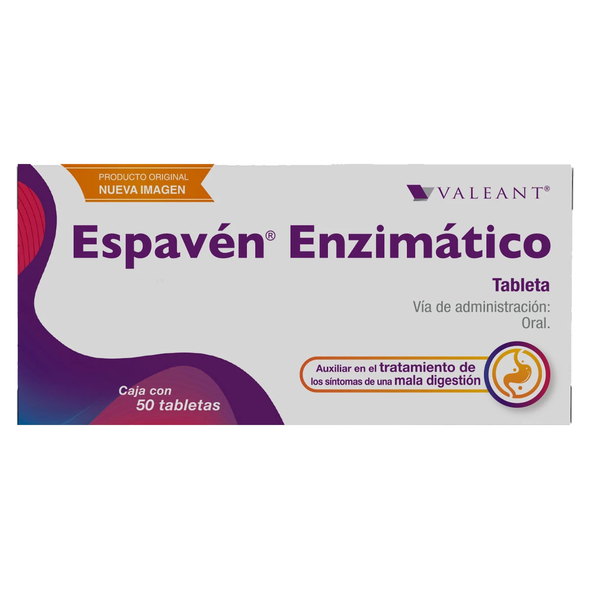 ESPAVEN ENZIMATICO 50TABS