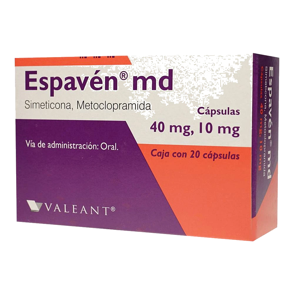 ESPAVEN MD 20 CAP 10MG/40 MG