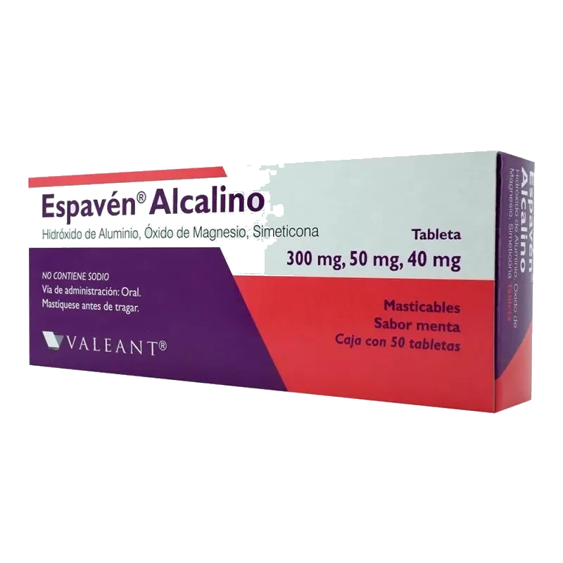 ESPAVEN ALC. MAST 50 TAB MAST 300/50MG