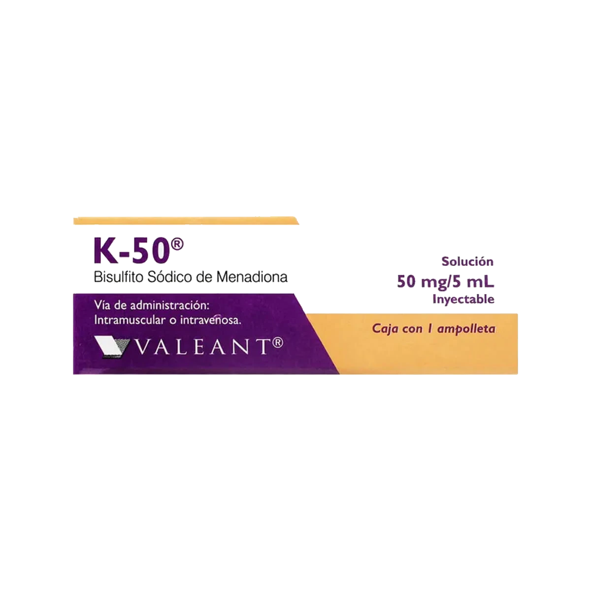 K-50 1 FA 50MG/5 ML