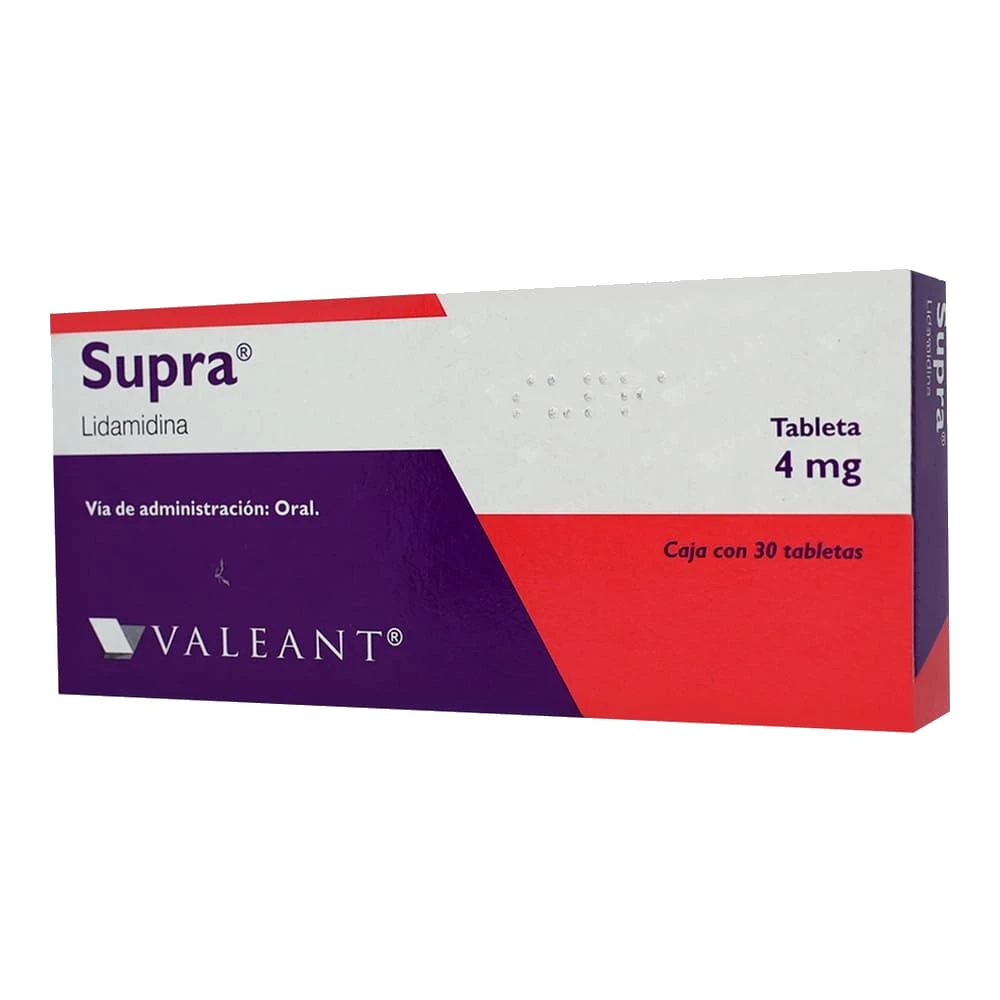 SUPRA (LIDAMIDINA 4MG) 30TABS