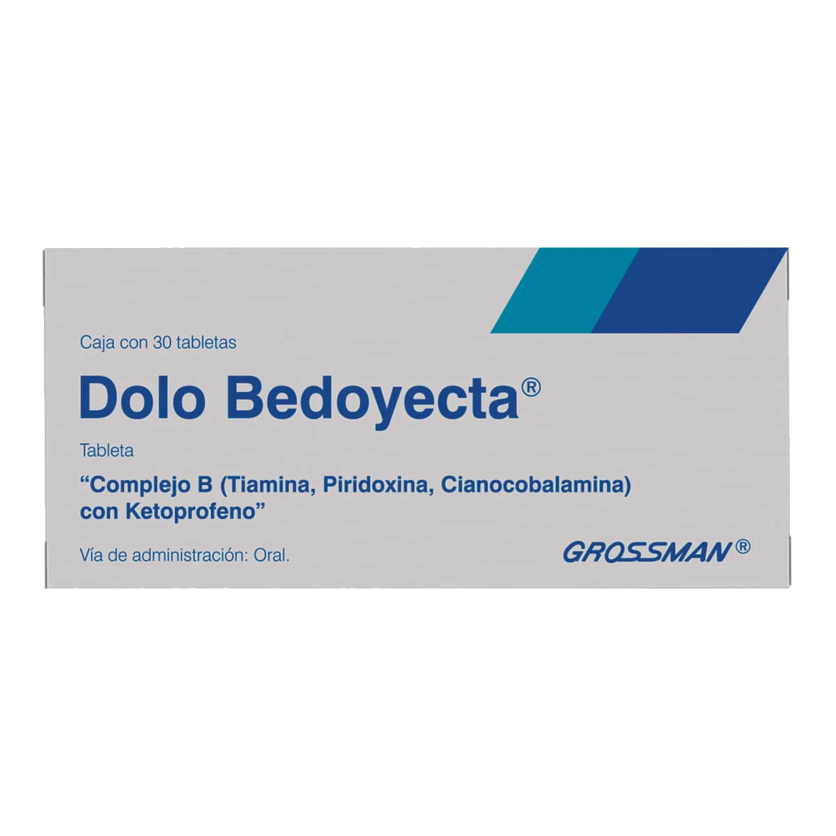 DOLO BEDOYECTA (COMP B/KETOPROFE) 30TABS