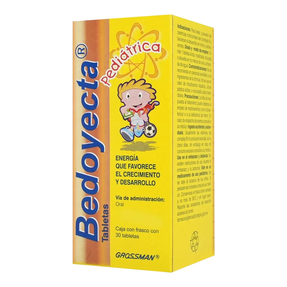 BEDOYECTA PEDIATRICA 30TABS