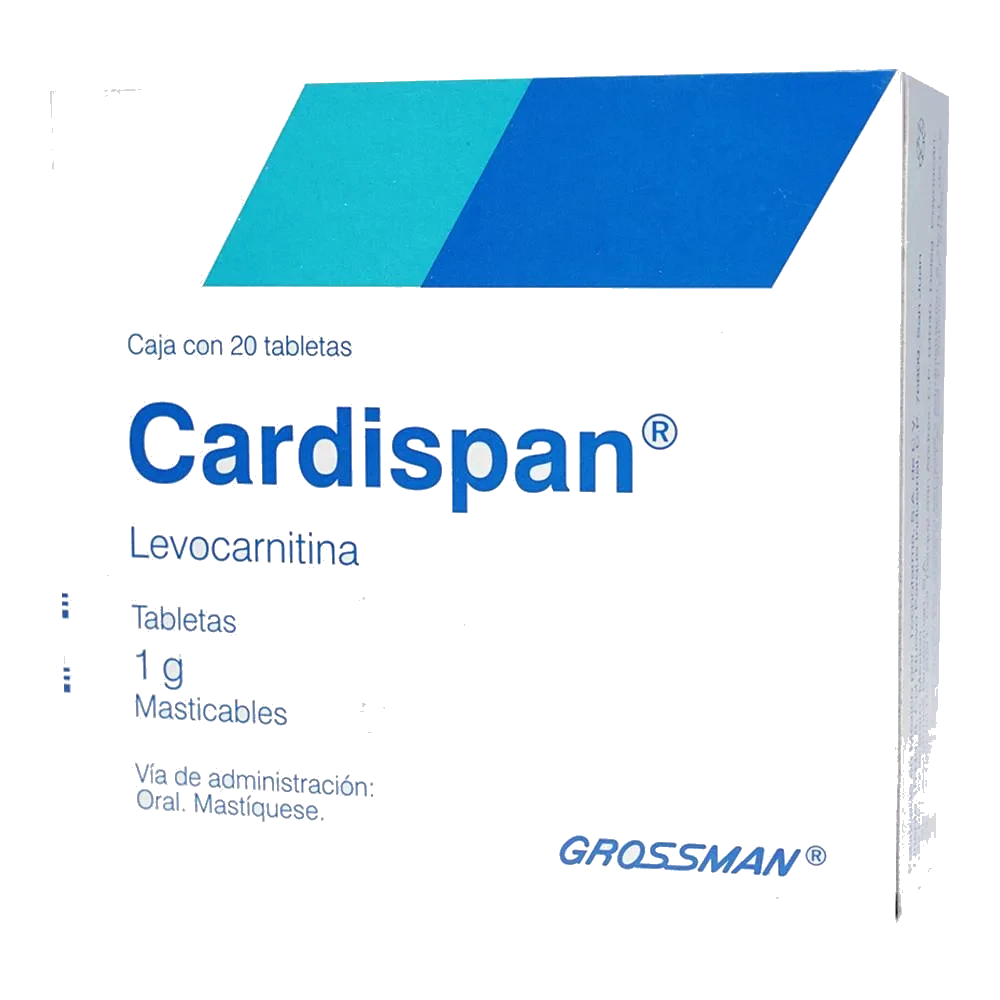 CARDISPAN (LEVOCARNITINA 1G) 20TABS