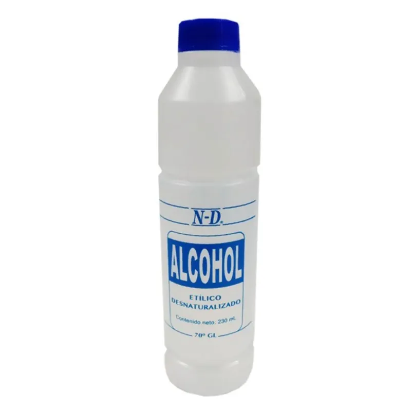 ALCOHOL ND AZUL 230 ML