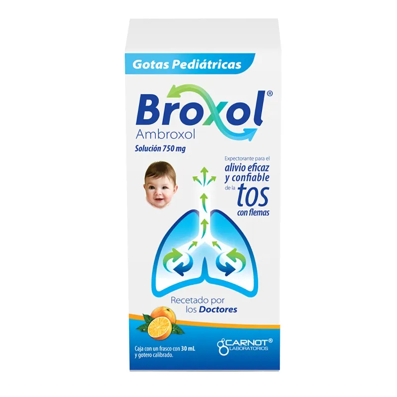 BROXOL 750MG GTS 30ML *CAR*