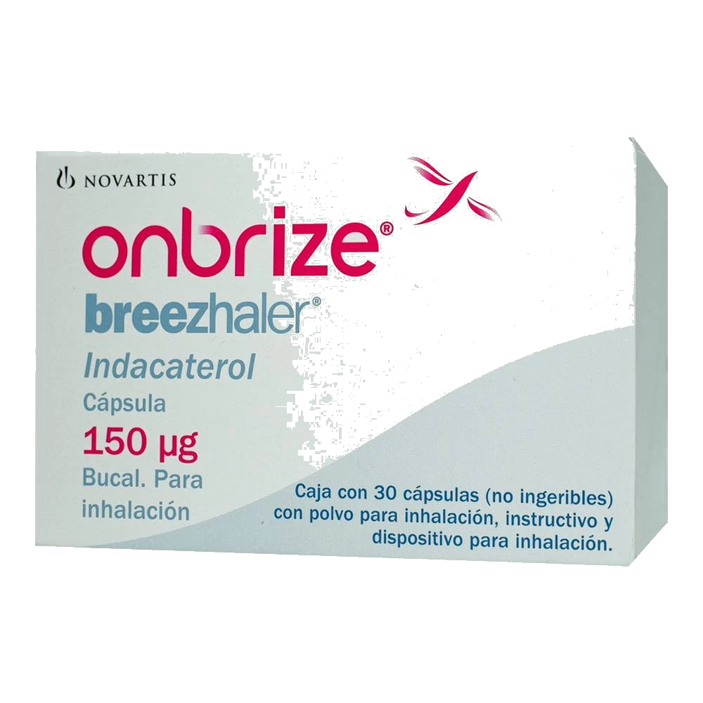 Onbrize Brezhaler 150 mg Con Inhalador 30 Cápsulas