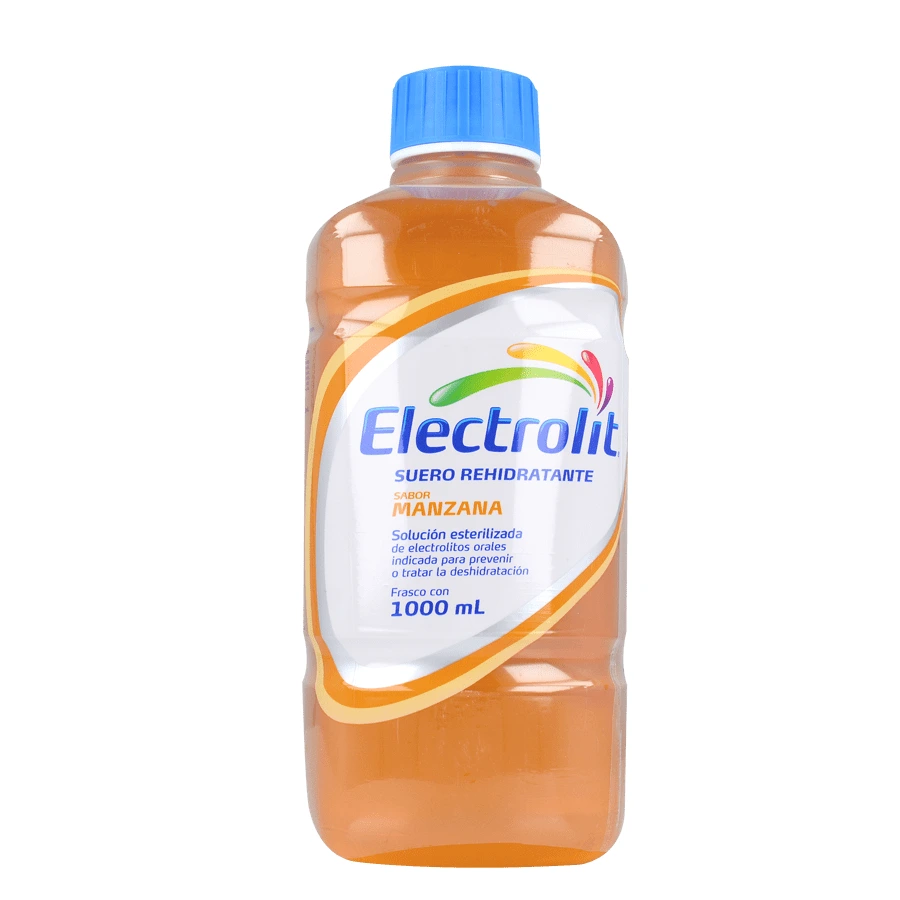 ELECTROLIT ORAL 1000 ML MANZANA