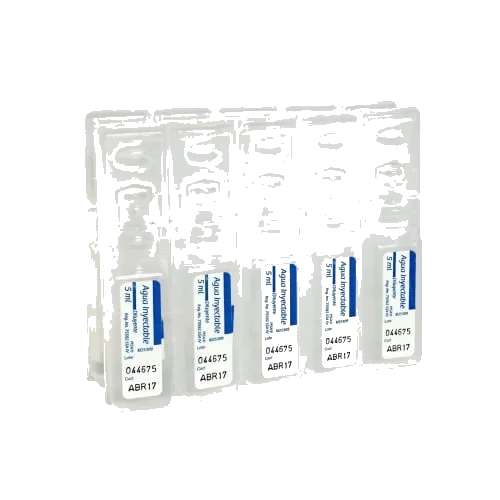 AGUA INYECTABLE 5ML FLEXOVAL